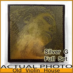 Authentic Pirastro Evah Pirazzi Gold Violin String Set - Silver Wound G, Ball End ,4/4 Made in Germany