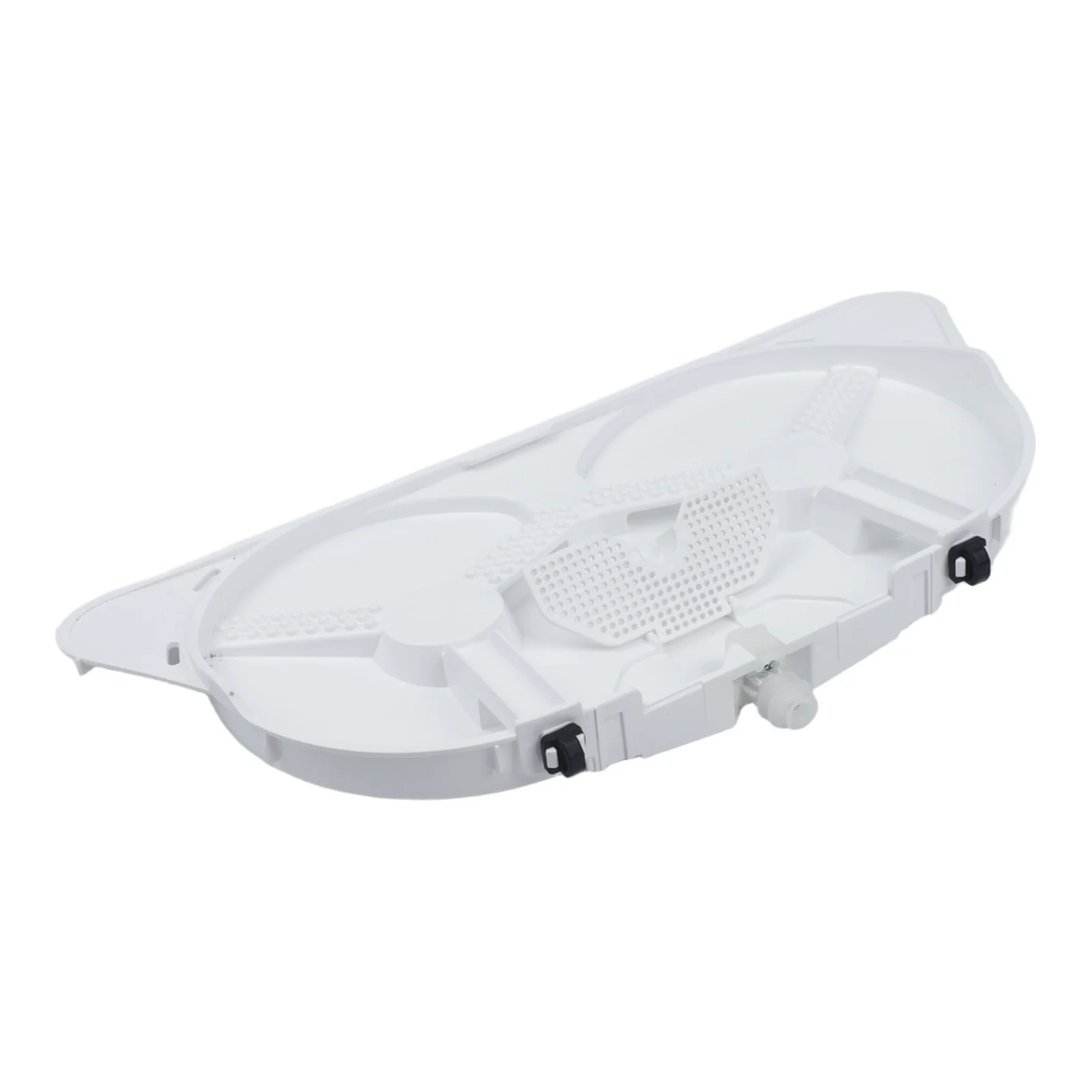 Docking Accessory Cleaning Tray Optimized Drain Channels Clog-proof Grid Design ABS Plastic Construction White