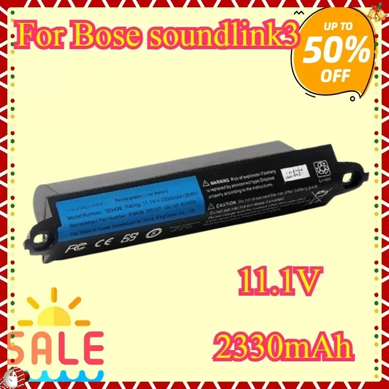 

NEW Replacement Battery 359495 330107 330105 330105A 330107A 359498 For BOSE Soundlink 1 2 3 Bose Soundlink lll ll l