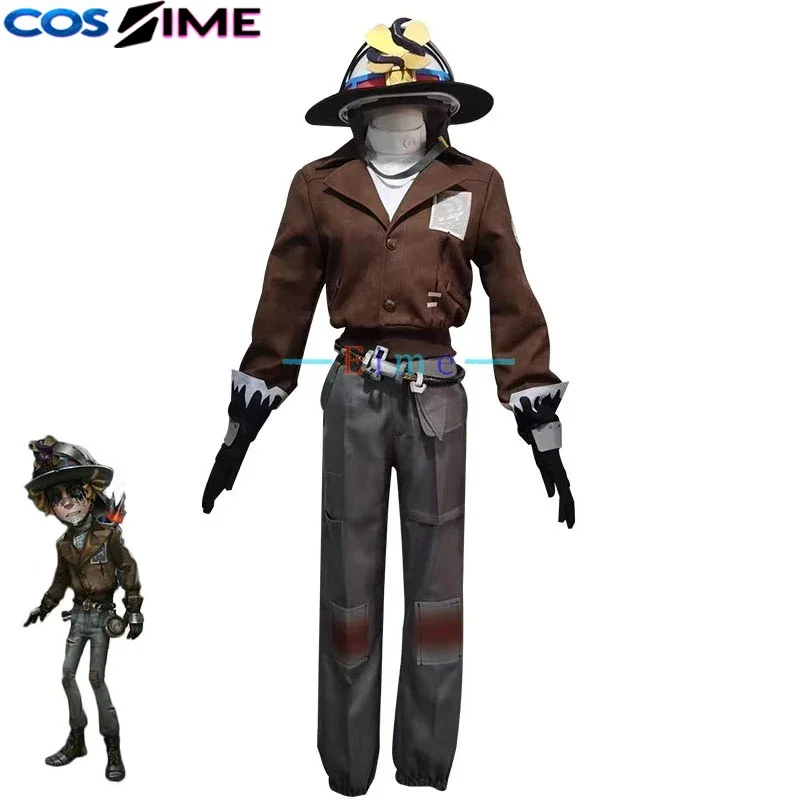 

Костюм для косплея из игры Identity V: Профессор Нортон Кэмпбелл, красный праздничный костюм, униформа для Хэллоуина и карнавала, на заказ