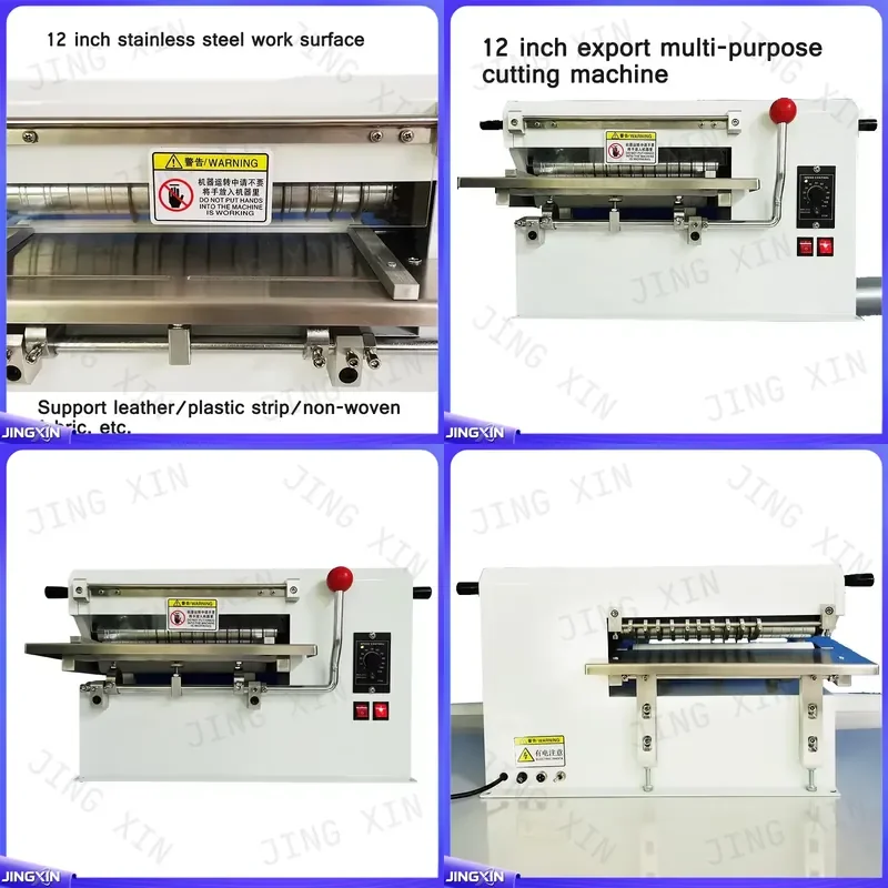 custom for WL-CD0001 Electric Leather Slitter Tool Desktop Non-woven Fabric Cutting Machine 12 Inch Multi-Purpose Slitting