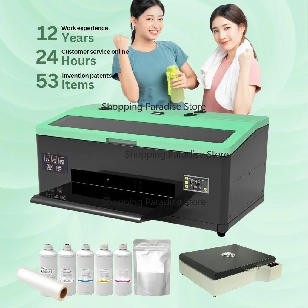 

13 Inch 30cm A3 1390 XP600 Heat Transfer Print Pink T-shirt Printing Machine Inkjet Printer Machines for Small Business