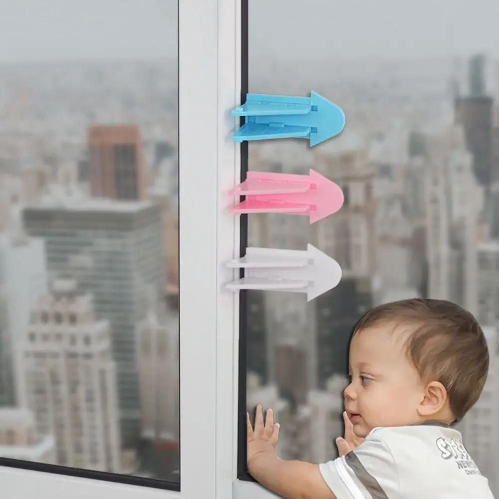 Cerraduras de gabinete para refrigeradores, puertas push-pull para bebés y niños, cerraduras de seguridad para ventanas, cerraduras de seguridad para bebés, Protector de seguridad