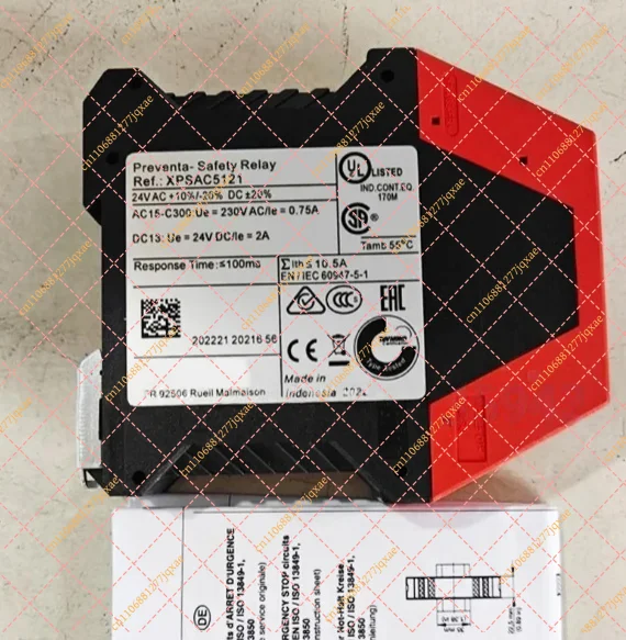 Industrial Safety Relay XPSAC5121 24V AC/DC Emergency Stop Module Replacement