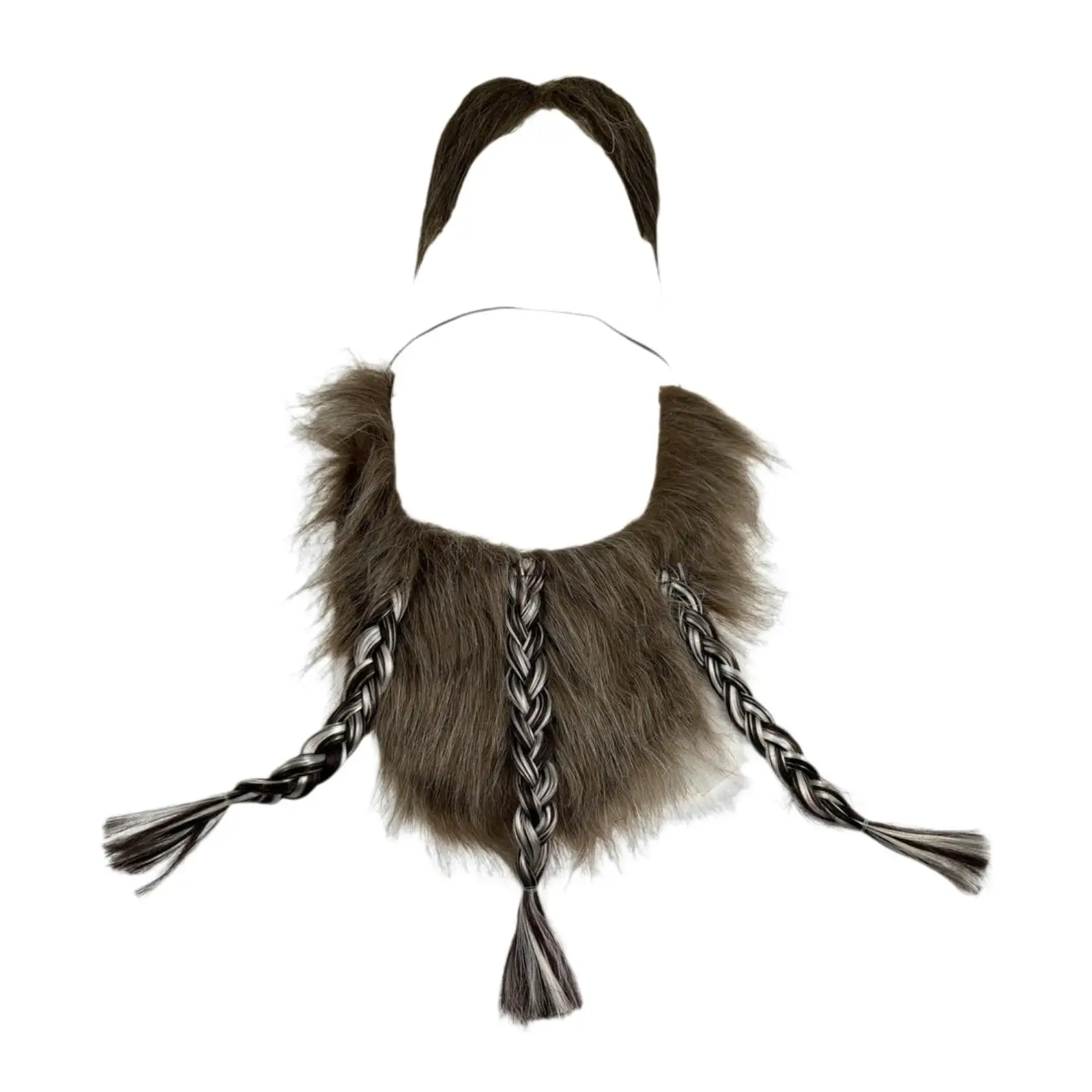 Novelty Costume Accessory Eye Catching Performance Props Pretend Play Mustache Reliable Pirate Fake Beard For Stage Performances