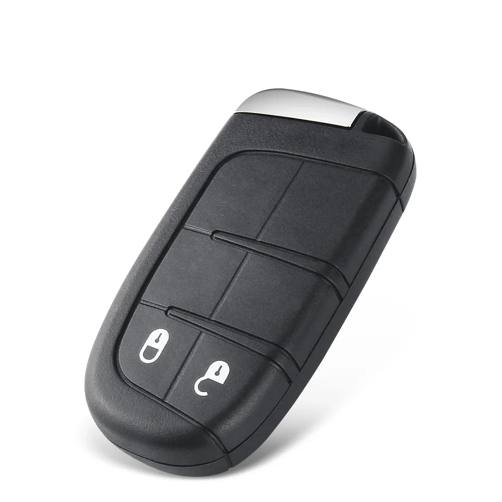 KEYYOU SIP22 Blade Smart Remote Car Key Shell Fob per Jeep Renegade Compass 3/4/5 pulsanti Auto SUV Keyless Entry Fob Case