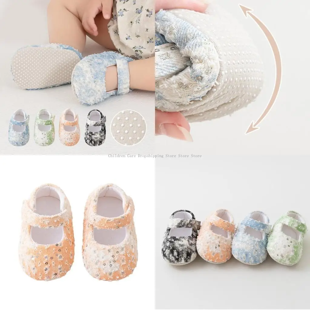 

Lovely Baby Girls Flat Shoes Floor Shoes with Unique for Special Occasion Daily Parties Festivals