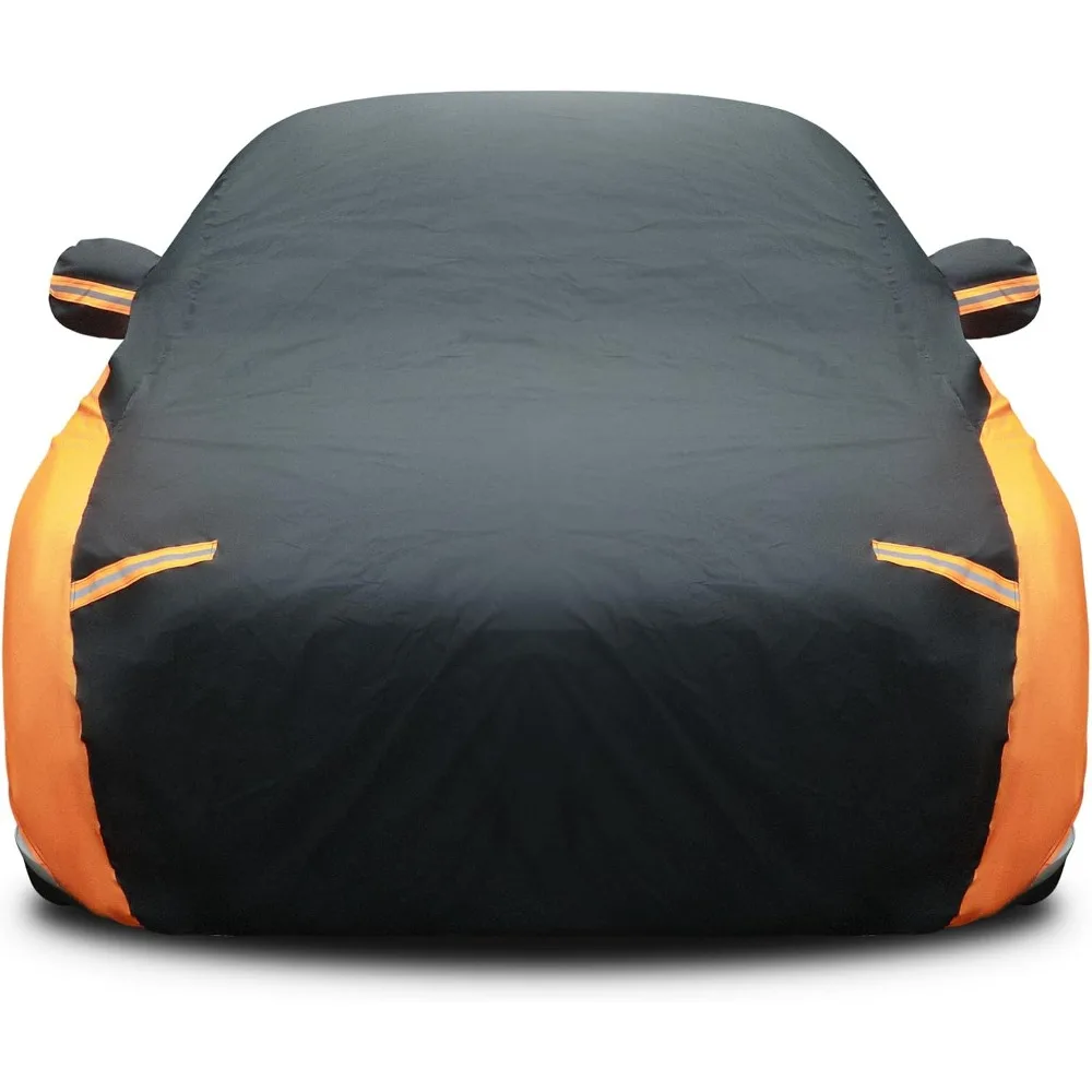 

Universal Waterproof Car Cover for All Weather Protection, UV and Sun Shield, Scratch Resistant Outdoor Cover