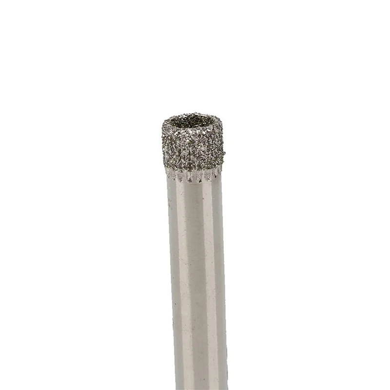 AB45 6 Mm Diameter Silver Diamond Coated Drills Tiles  Glass Hole Saws (Pack Of 50) view 3