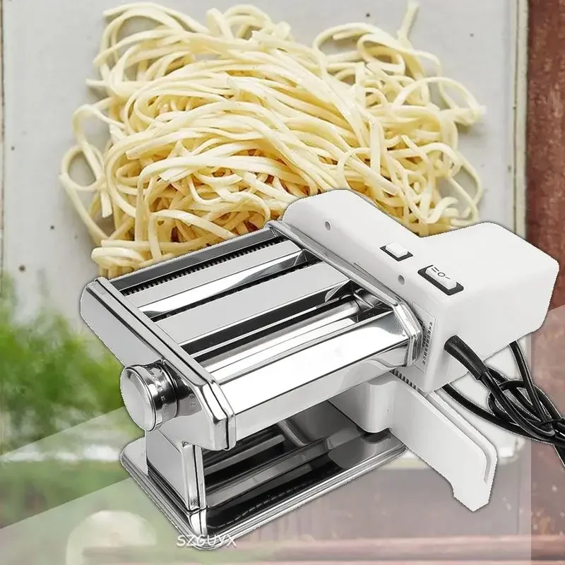 Pressing flour machine home electric noodle automatic pasta machine stainless steel noodle cutting dumpling skin machine