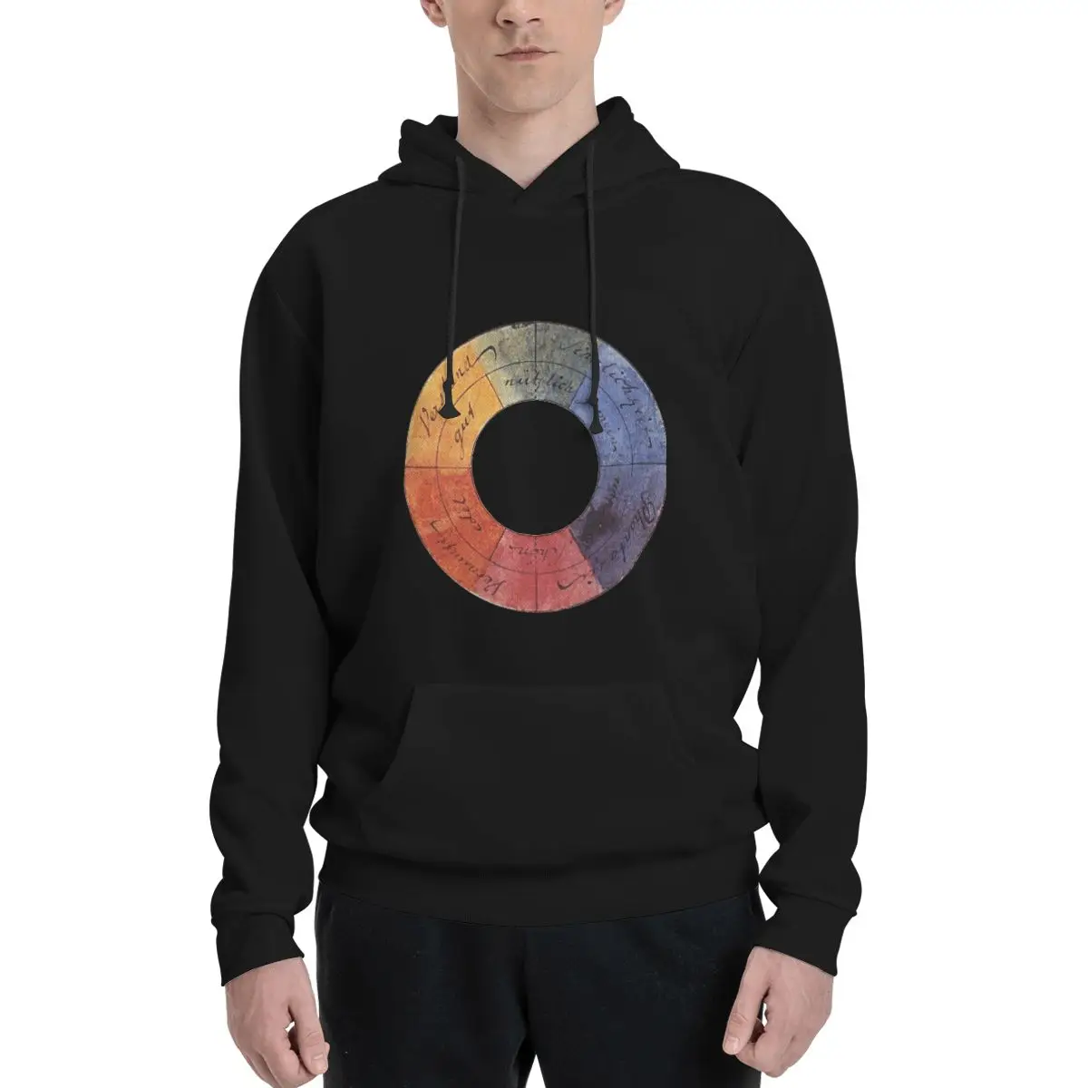 

Colour Wheel Theory Of Colours Polyester Hoodie Men's Sweatershirt Warm Dif Colors Sizes