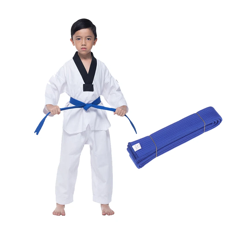 1PC 200cm Taekwondo ITF Belt Color Belt Martial Arts Karate Judo Uniform Accessories Quality Cotton Road Belt