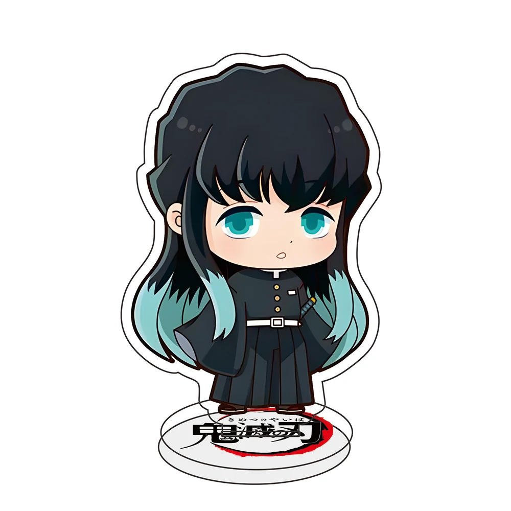 شيطان القاتل: كيميتسو نو يابا الاكريليك حامل شيطان القاتل توكيتورو مويتشيرو نموذج سطح المكتب زخرفة دمية أنيمي هدية للأطفال