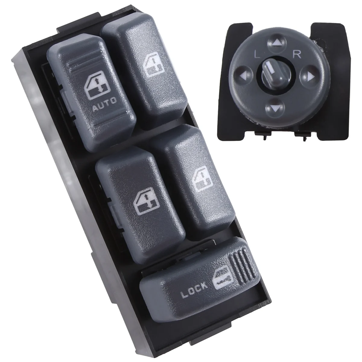 

Car Left Driver Side Master Window Mirror Control Switch Button for GMC Chevrolet 15009690 15151360