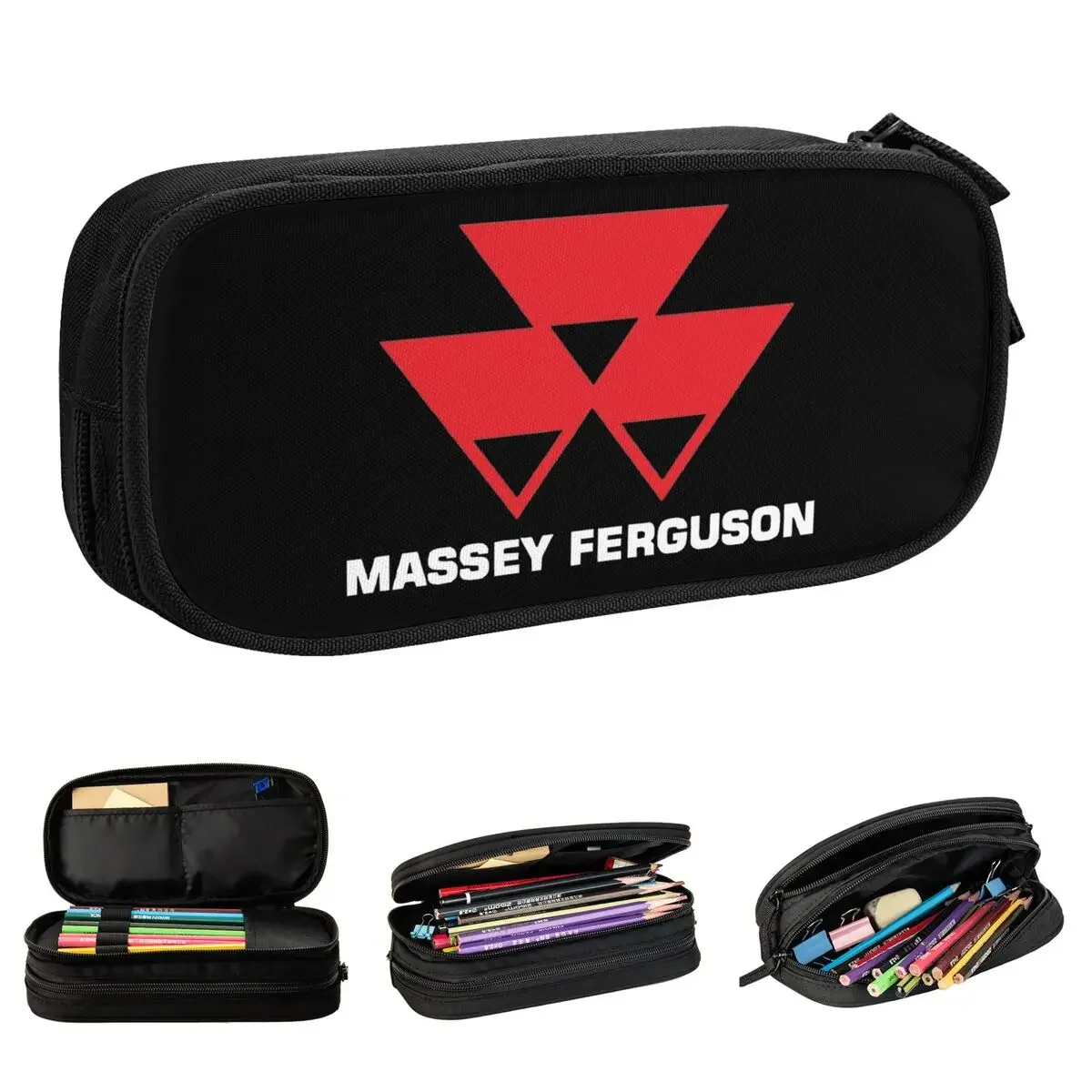 

Massey Ferguson Agricultural Pencil Cases Pen Holder Pencil Bags Girls Boys Big Capacity School Supplies Gifts Pencilcases