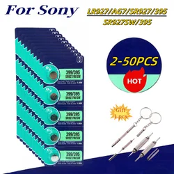 2-50Pcs Original For Sony AG7 SR927SW 395 LR927 395AL926F Lithium Batteries Button Battery for Watch Toys Control Calculator T