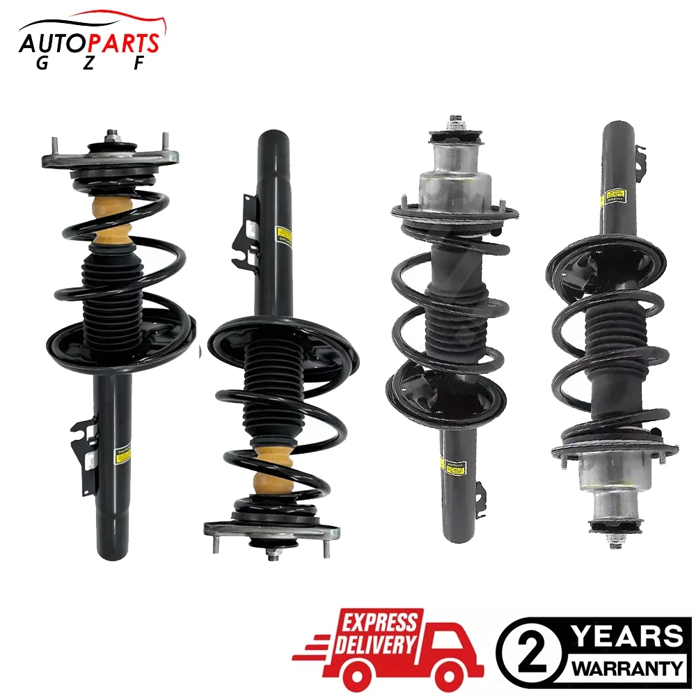 4x Front Rear Shock Absorbers w/O PASM For 2005-2012 Porsche Boxster Cayman 987 98734304208, 98734304209
