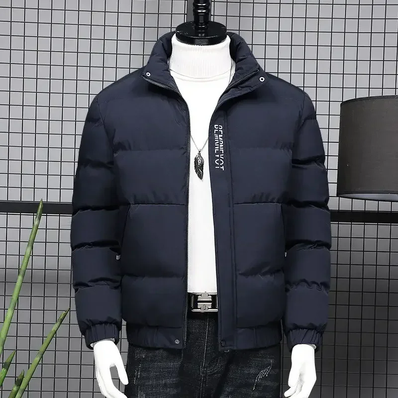 Imbottitura uomo con cappuccio cappotto imbottito abbigliamento di lusso coreano piumini per uomo moda 2024 parka abbigliamento invernale Casual