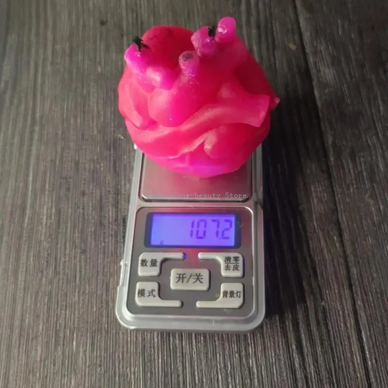 

R9JE Heart Silicone Silicone плесень свеча восковая плесень