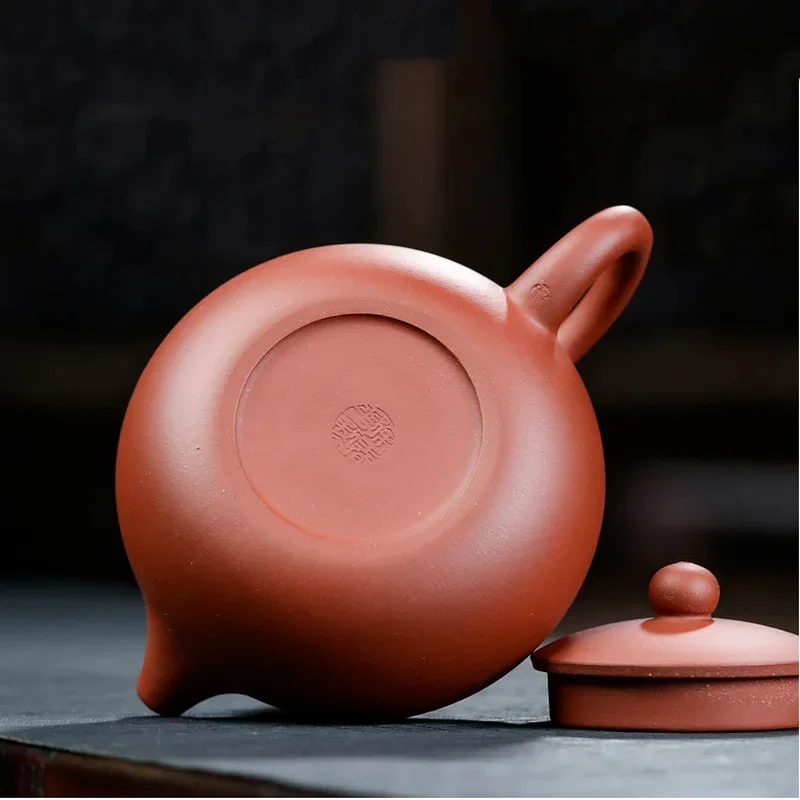 Limited Offer 420ml Purple Clay Teapot Tea Set Handmade Teapot Gift