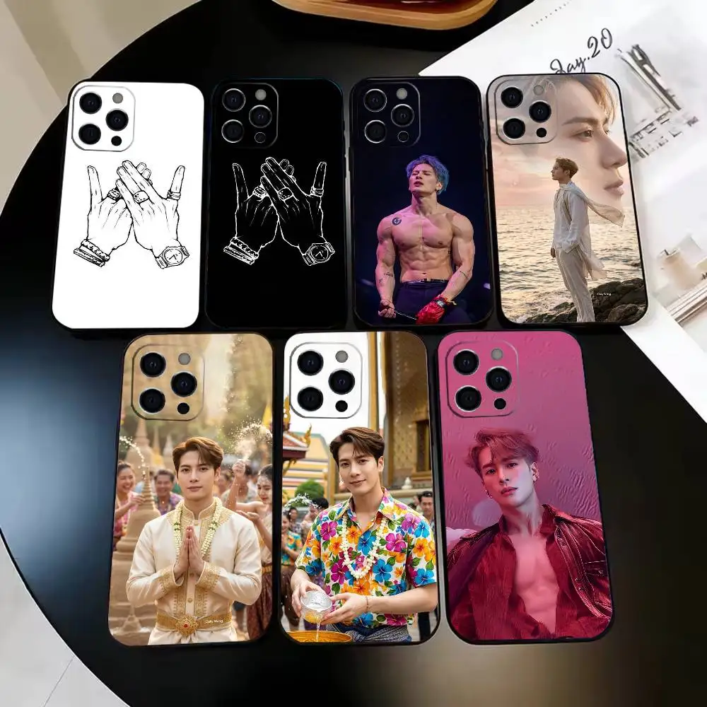 Singer smartJackson w-Wang Phone Case For iPhone 17,16,15,14,13,12,11,Pro,Max,Plus,Air,X,XS,XR,SE,Soft Black Funda(one)