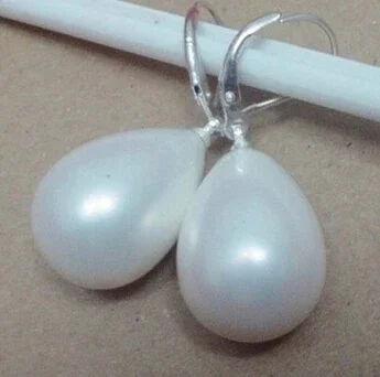 

ZCD EARRING 320+++12*16mm drip shell white mother of pearl earring