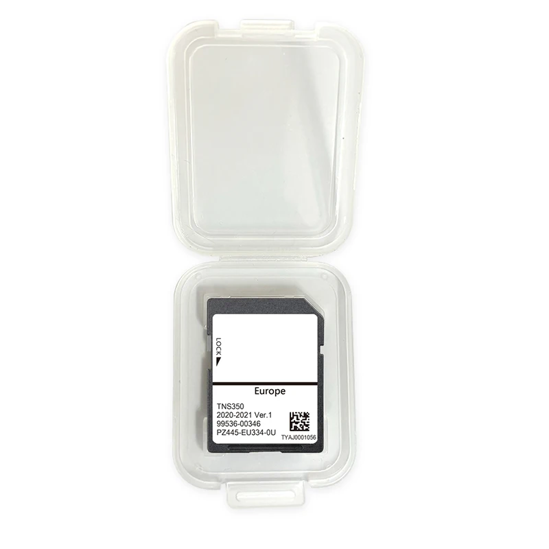 Sat Navi 2020-2021 for Toyota TNS350 Auris Corolla Hilux lQ RAV4 Car Upgrade PZ445-EU334-0U Europe UK Maps GPS SD Memory Card