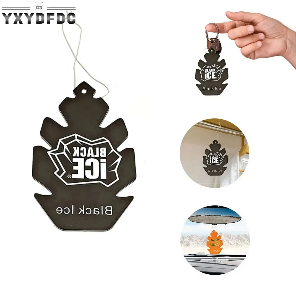 8-40Pcs  YXYDFDC Pine Cone Car Air Freshener Natural Aromatherapy Tea Paper Car Hanging Vanilla Perfume Perfume