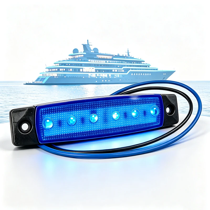5PC/10PC Boat Truck Side Marker Indicator Light Signal Lamp 12V 24V LED Auto Car Bus Lorry Trailer Tail Warning Lamp Brake Light