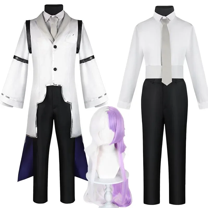 Sigma Cosplay Kostuum Anime BSD 4e Sigma Trench Uniform Pak Voor Halloween Comic Con Sigma Outfits