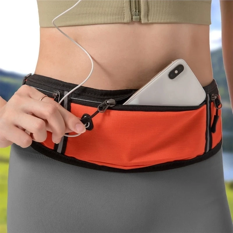 Sport Running Phone For Men Women Bag Waist Fanny Pack Waterproof Male Female Belt Bum Hip Belly Handbag Kangaroo Banano Banana