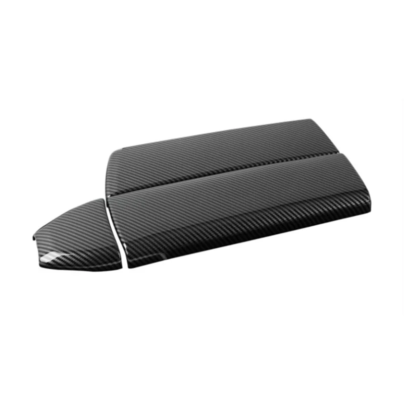 ABS Car Center Armrest Box Panel Cover For Mercedes For Benz GLS GLE Class X166 W166 Armrest Box Cover Sticker