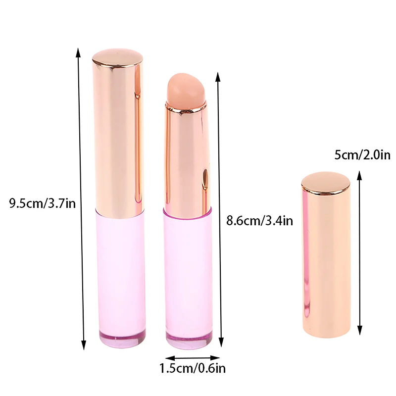 Silikon Lippen bürste abgewinkelt Concealer Make-up Pinsel Werkzeug tragbarer runder Kopf wie Fingers pitzen q weiche Lippenstift Pinsel Concealer Pinsel