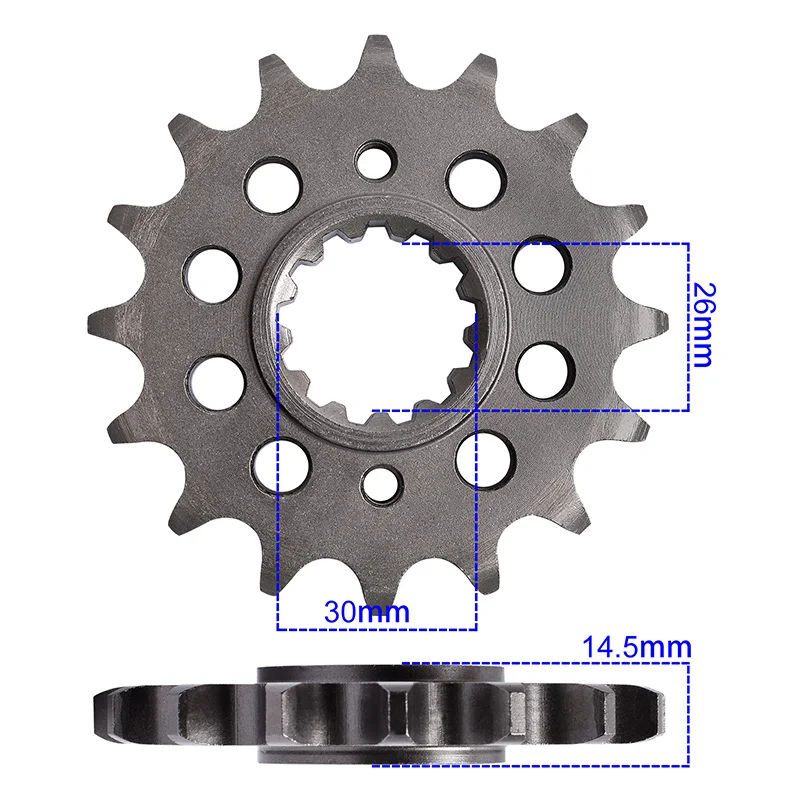 530-16T 17T 18T Front Sprocket for Honda CB1100 CB1300 ST SB SF SA Super Four CBR CB X-11 X-4 1000 Hurricane 1100 Blackbird