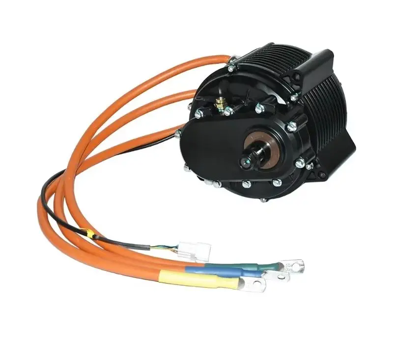 Quanshun Central 7500W 1:2.37 Reducer Spline Shaft QS165 50H Electric Friction Middle Drive Motor