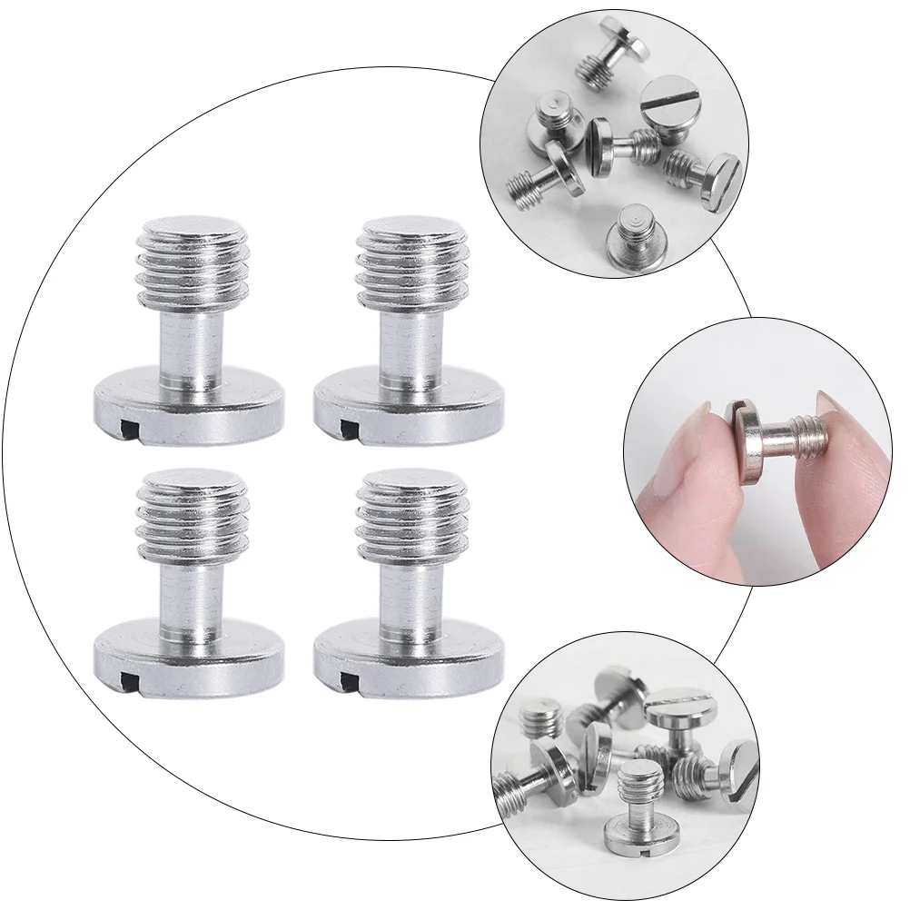 

5 Pcs Camera Gimbal Screw Parts for Nickel-plated Iron Screws Quick Release Tripod Rig Stand Mounting