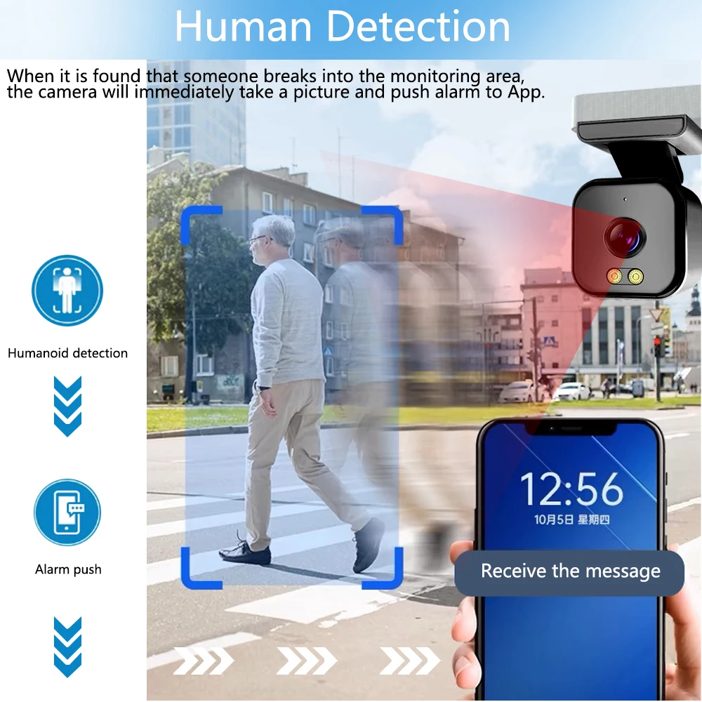 Tuya Magnetic Baby Monitoring Built-in Siren 5MP Camera WiFi Indoor Home Security Motion Detection 24/7 Recordin Quick Install