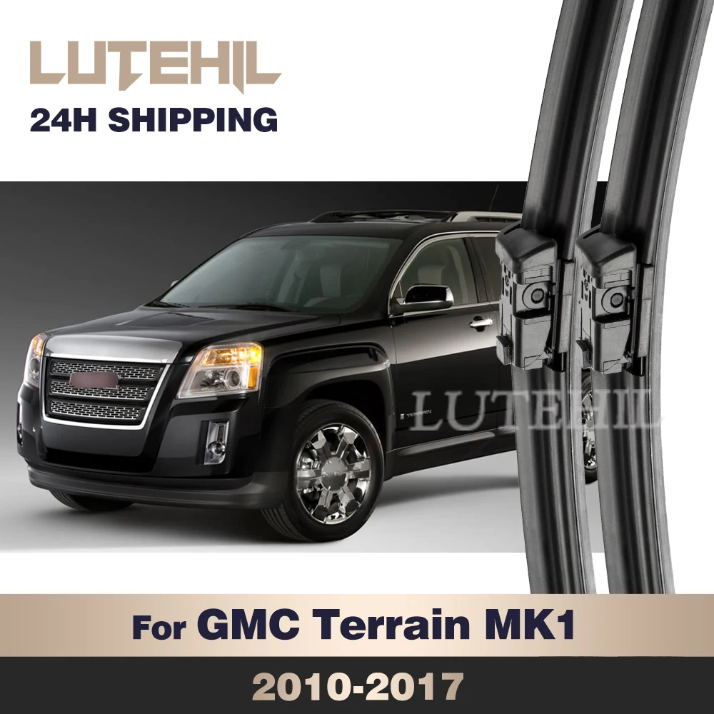 

For GMC Terrain MK1 2010-2017 2011 2012 2013 2014 2015 2016 Wiper Front Wiper Blades Windshield Windscreen Window Brush 24"+17"