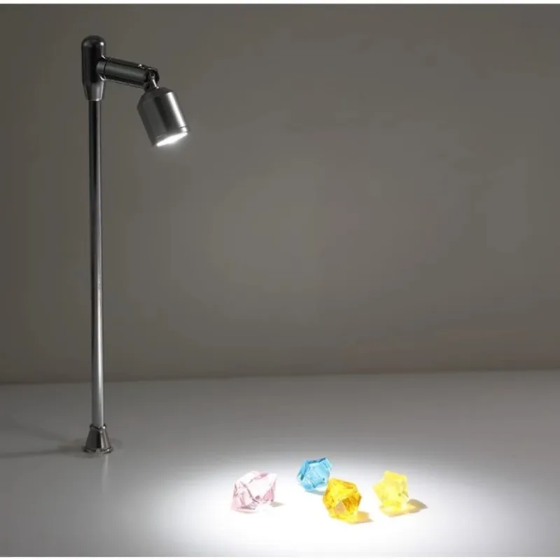 

JewelrySpotlights Cabinet Exhibition Glass Showcase Light Open-mounted Long Pole Spot Light Jewelry Display Cabinet Pole Lamp 1W