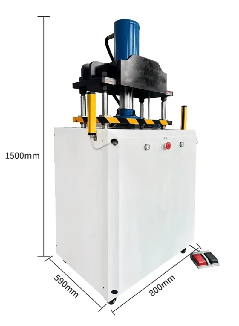 Hydraulic Standard Paper Die Cutting Creasing Machine Box Die Cutter Creasing Machinery Cardboard Cut Crease Flatbed