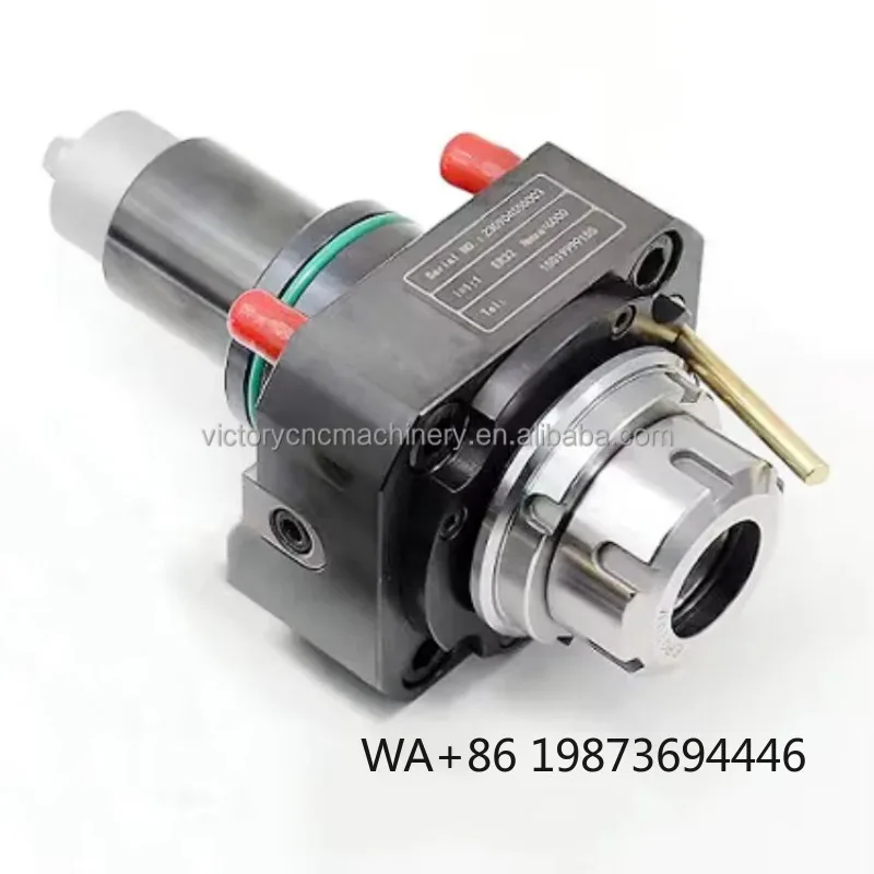 

BMT45 ER25 0 Degree Live Tool Electric Turret CNC Lathe Machine Accessory