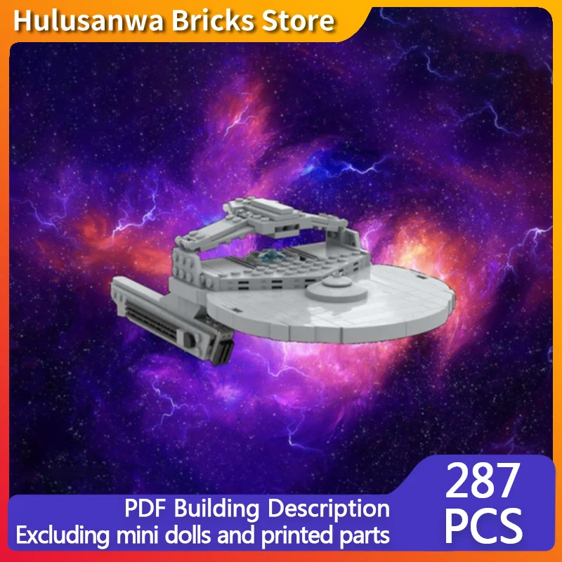 

Popular Moive Model MOC Building Bricks Transport Spaceship Modular Technology Gifts Holiday Assemble Children Toys Suit