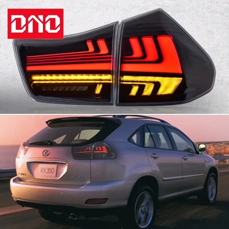 Car LED Taillight For Lexus RX 2003-2005 2006 2007 2008 Rear Running Lamp Brake Reverse Turn Signal Waterproof Car Accessories