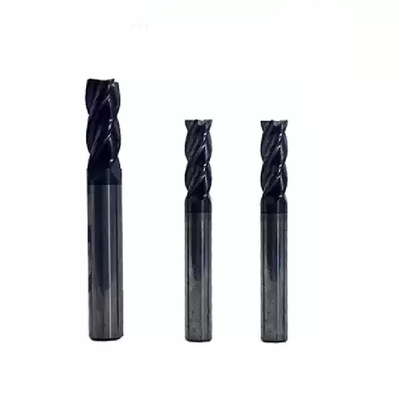 Seri G Pemotong Penggilingan Ujung Batang Lurus Karbida Bermata Dua/Dua dan Bermata Empat Multifungsi Pusat Mesin CNC Baja Tungsten