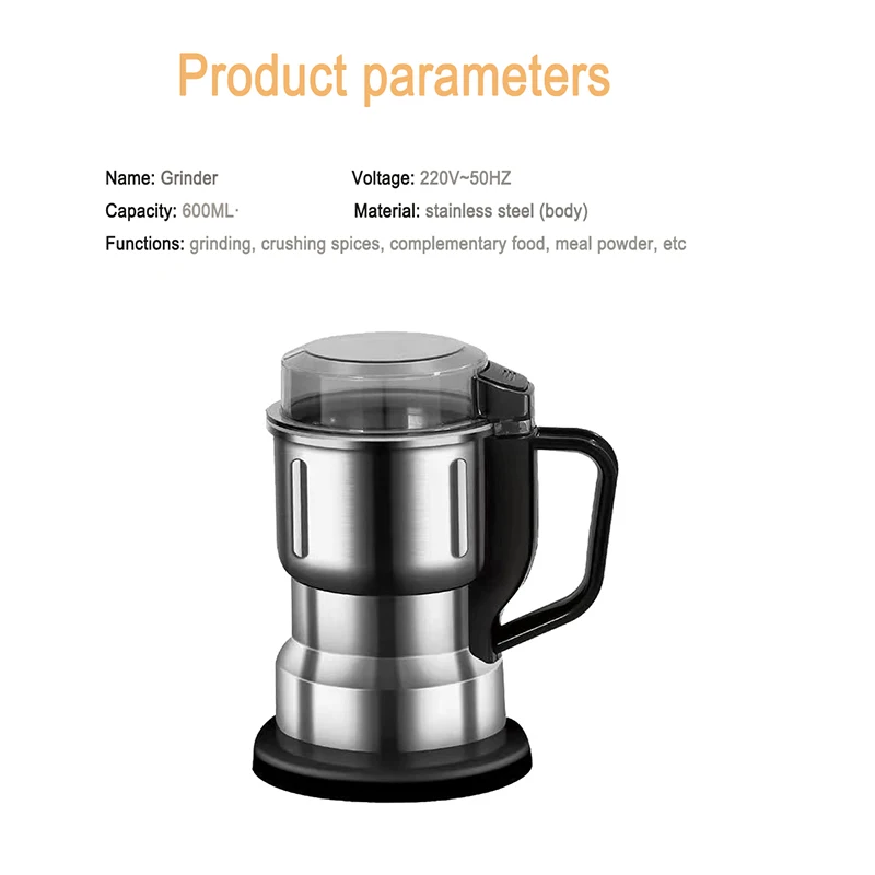 Кофемолка Ручная многофункциональная машина Victims Портафильтр из нержавеющей стали Кафе Капельные зерна Перец Эспрессо Орех