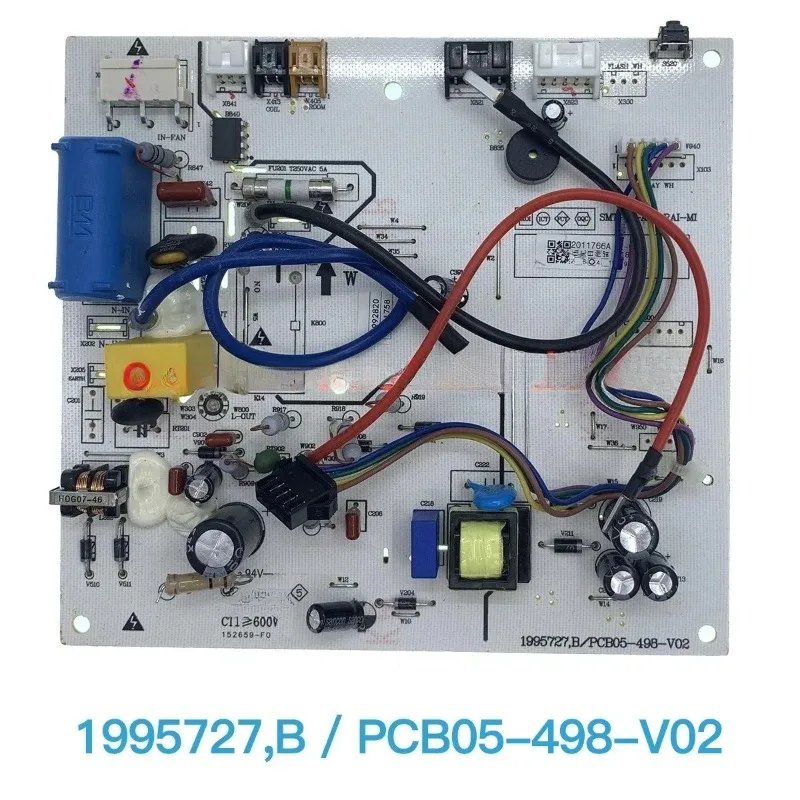 ل 1995727.B PCB05-498-V02 مكيف الهواء وحدة داخلية لوحة تحكم الدائرة لهيسنس ، فوجي