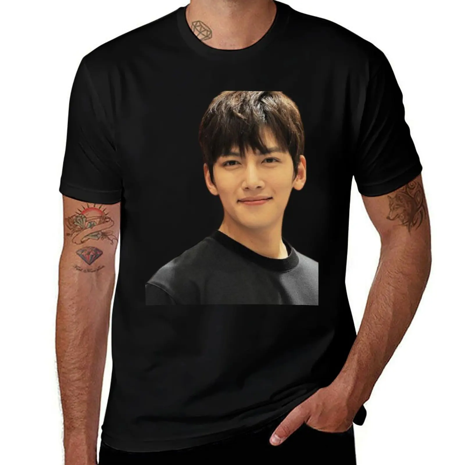 Ji chang-wook T-Shirt Functional Casual Short Sleeve Tee T-Shirt