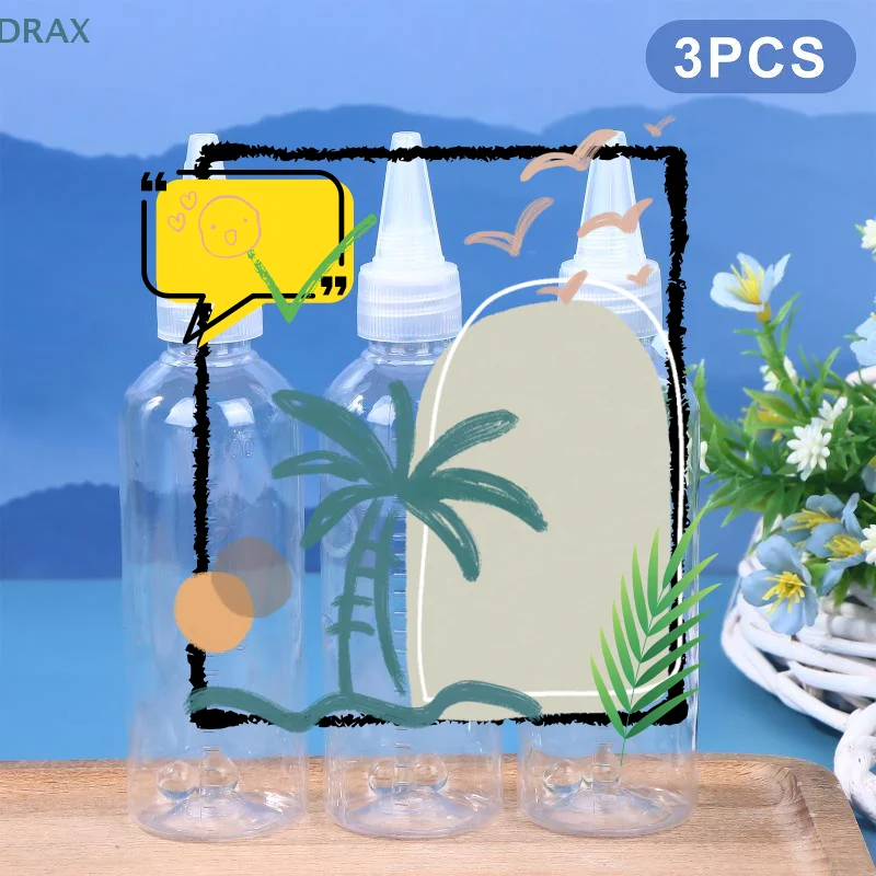 3 قطعة 400 شبكة 50 مللي/100 مللي زجاجة البخاخة الطلاء لا غسل البخاخة قلم تحديد البخاخة تغيير الطلاء السريع لوحدة رذاذ النمذجة #1