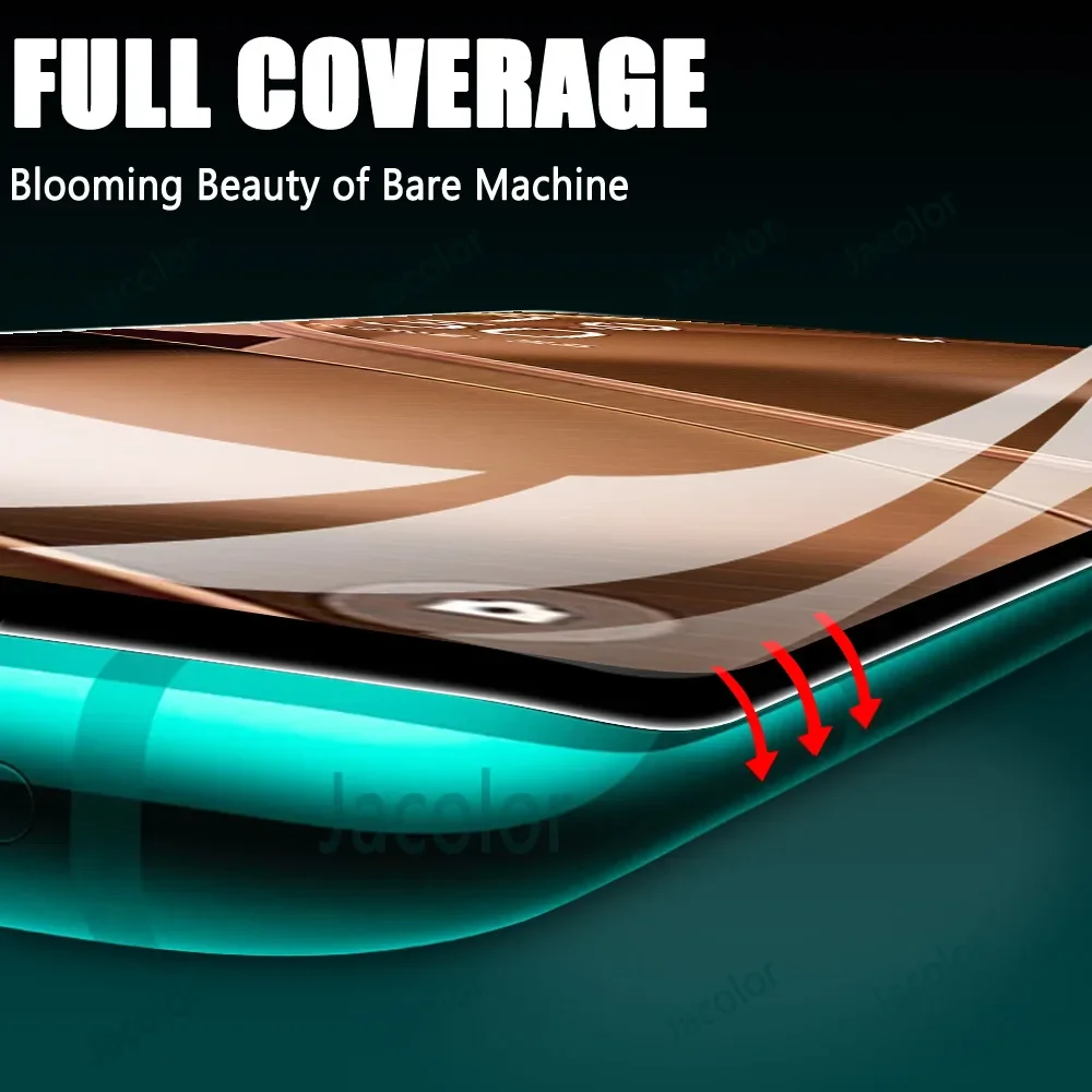 4 قطعة حامي جل الشاشة ل ممن لهم البحث X6 X5 X3 X2 برو سلامة هيدروجيل فيلم ل ممن لهم FindX6 X6Pro X5Pro X 6 غير الزجاج المقسى