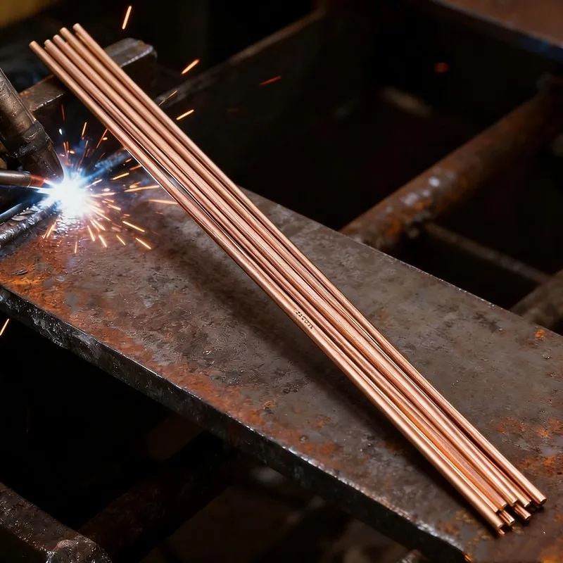 

Phosphor Copper Welding Set (2mm×350mm) | Flux-Free, for AC, Refrigerator, Pipe/Tube